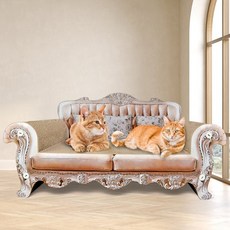  크림펫 크림펫 대형 고양이 스크래쳐 프린세스 소파 특대형 