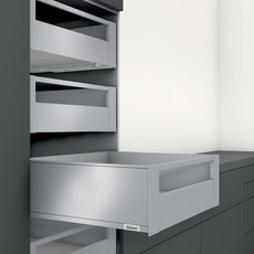 BLUM 블룸 레그라박스 legrabox C 대속서랍 갤러리 언더레일 500 댐핑레일, 이녹스 - blum