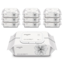 아망떼퓨어유아물티슈캡형