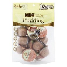 고양이 푸딩 간식 츄르 파우치 연어 장어 25g 12개, 옵션:25g 12개 연어 장어