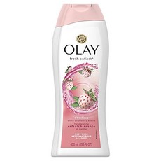 Olay - 프레시 아웃래스트 화이트 스트로베리 & 민트 쿨링 바디워시 400ml, 본문참고, 본문참고