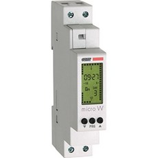 Vemer VE758200 Micro W 디지털 타이머 DIN 바의 주간 프로그래밍 밝은 회색, 단일옵션