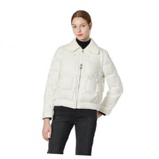 [백화점몰] BCBG 여성 패딩 Y 니트블록 덕다운 241014 다운 자켓