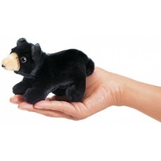 Folkmanis 미니 흑곰 손가락 인형, 단일상품