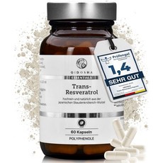 퀘도샤 트랜스 레스베라트롤 500mg 100캡슐, 1개, 100정