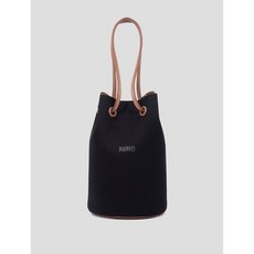 KUHO [KUHO] Canvas Bucket Bag Black (KF28D4MY15)