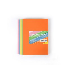 PaperPhant 도톰한 5컬러 색지(5 COLORED PAPER), 120g A5 100매