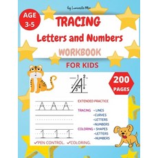 Tracing Letters and Numbers: Workbook for kids. Handwriting Practice for Kids Kindergarten and Pres... Paperback, Maria Luminita Petre, English, 9782669241840