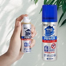 해피홈 아웃도어 미스트파워 모기 진드기 기피제 65ml, 1개