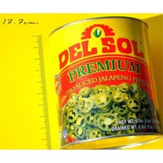 델솔 나쵸 슬라이스 할라피노 페퍼스 통조림, 2.83kg, 5개