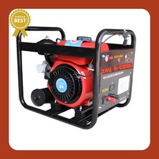 K-COOL 디젤 주차 발전기 24V 6000W 고출력 대형트럭 에어컨 화물차 자동 시동, 24V 6000W 디젤 소형연료탱크(4L), 1대