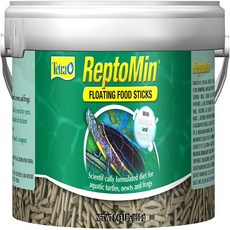 Tetra ReptoMin Floating Food Sticks For AQUATIC TURTLES NEWTS AND FROG,  1.43 Lb