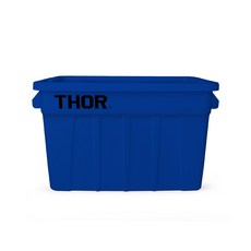 트러스트 THOR 다용도 토트 박스 75L + 덮개, 블루, 1세트