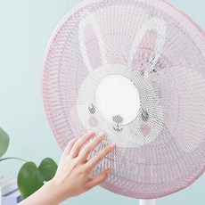 선풍기 보호커버(토끼), 상세페이지 참조, 1개