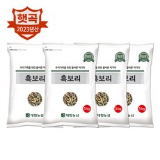 대한농산 23년산 국산 흑보리 20kg(5kgx4) / 보리 햇보리 보리밥 흑찰보리 박스포장