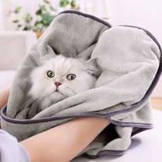 퀵 드라이 키친 목욕 타월 애완 동물 흡수 타월, 1개