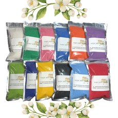 마법의 정원 칼라모래 색모래 500g 어항용 테라리움 조경, 검정, 1개