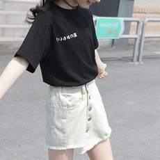 kirahosi 여아 스커트 데님 반바지 치마바지 아동 여름 18호+ 덧신 증정 Evyz5su