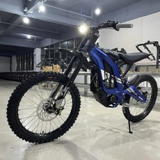 엑스라이더자전거 2024 전기 더트 바이크 강력한 미드 드라이브 자전거 40AH 라이트 비 X 오토바이 60V 6000W, 2) Blue