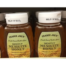 Trader Joe's Mostly Mesquite Honey 트레이더조스 모스틀리 메스키트 허니 24oz(680g) 2팩, 1개