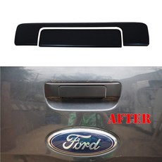 포드 레인저 - 용 테일 게이트 핸들 커버 Wildtrak Limited XS XL PX PX2 PX3 XLT T6 T7 T8 픽업 4x4 자동차 액세서리, [01] without Keyhole, [01] 후면