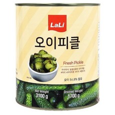 라리 오이피클 슬라이스 3.1kg, 3개