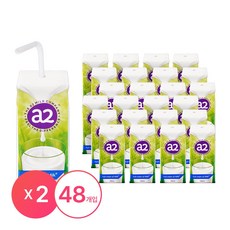 뉴오리진 초지방목 100% a2 단백질 호주 프리미엄 밀크 김태희 멸균우유 200ml x 48입 2박스)162877