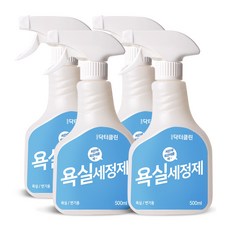 닥터클린 욕실클리너 욕실세정제, 4개, 500ml