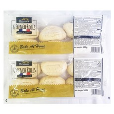 코스트코 미니 프렌치 롤 바게트 생지 12개입 (6개입x2팩) 600g (300gx2팩) 냉동포장