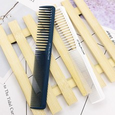 길쭉한 일자참빗 1+1 엉킨머리빗 가르마빗 드라이 양면, 화이트 1+1