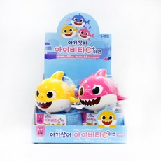 핑크퐁 아기상어 아이비타c 태엽놀이 어린이장난감(캐릭터랜덤배송), 3개, 12g