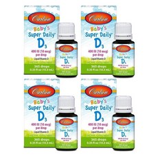 Carlson Baby Super Daily D3 칼슨 베이비 슈퍼 데일리 D3 400IU, 4개, 10.3ml