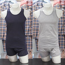 런닝팬티세트런닝트렁크속옷남성60수