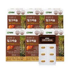 gnm밀크씨슬 GNM자연의품격 건강한 간 밀크씨슬 30정 6개