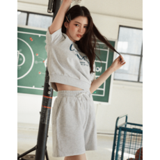 지오다노 GIORDANO [ ]403520 여 미니 테리 반바지_6color