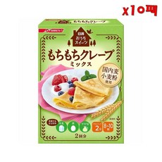 Nissin 니신 밀가루 웰나 닛신 홈 스윗 모치 모치 크레페 믹스 200g 10팩