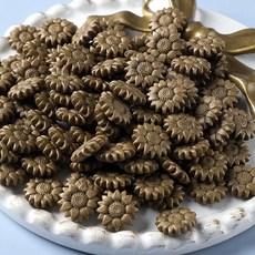 황금 해바라기 입자 단색 씰링 DIY 스크랩북 봉투 장식 문구 용품 500g, 500g gutong, 1개
