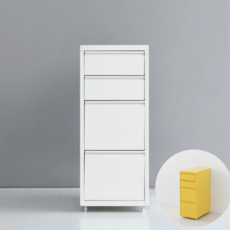 라이프실드 이동식 철제 4단 수납장 슬림 틈새