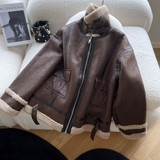 램스울 여성 보온 코트