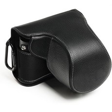 핸드메이드 정품 리얼 가죽 풀 카메라 케이스 가방 커버 라이카 Q3 블랙 컬러