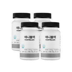 매니블랙 비오틴 맥주효모 1000mg,...