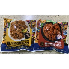 [본사정품] 천하일미 닭강정 콤보 250g 7P(매콤양념 4P+달콤간장 3P) 묶음 천하일미닭강정, 3세트, 1.77kg
