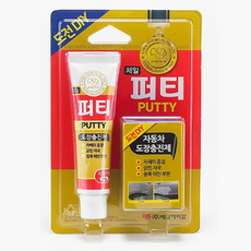 제일 퍼티 (빠데)90g 자동차 차량 도장충진제 흠집 긁힘 찍힘 자국 도장복원, 1개