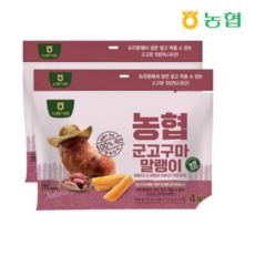 농협식품 군고구마말랭이 김제황토고구마, 8개, 50g