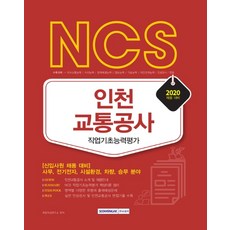 NCS 인천교통공사 직업기초능력평가(2020):신입사원 채용 대비, 서원각