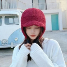 글램공식 겨울 남녀공용 귀달이 모자