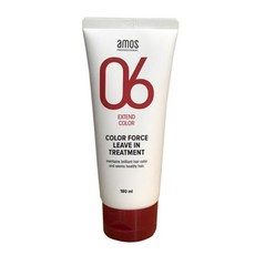아모스프로페셔널 아모스 06 칼라포스 리브인 트리트먼트 180ml 아모레퍼시픽 amos 녹차실감 헤어 모발 헤어에센스, 1팩