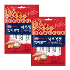 밥이보약 DOG 하루양갱 7개입, 2개, 56g, 건강한 장 - 하루양갱