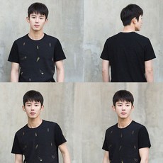 BLAVALLEY 남자가발 멋진 짧은 생머리 패션 통가발G7, 사진색
