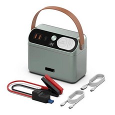 휴대용 파워 스테이션 60000mAh 222Wh 점프 스타터 캠핑 파워 뱅크 PD 60W 충전기 자동차 부스터 야외 시동 장치 150W, with Smart Clip, 1개, 01 CHINA